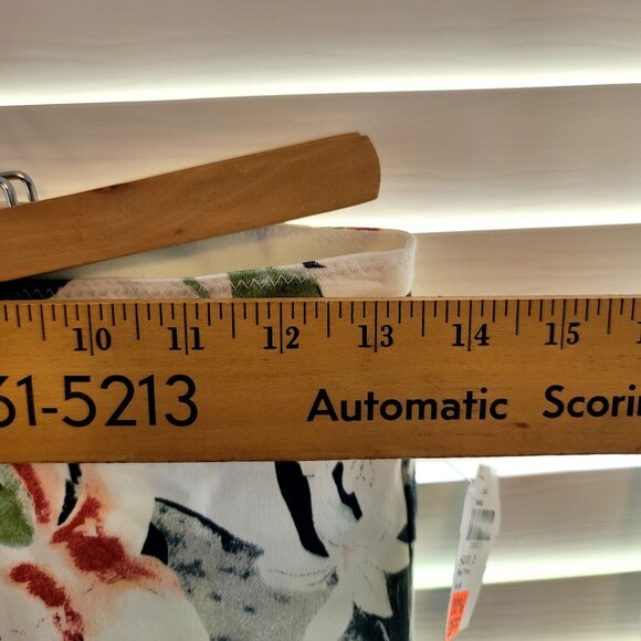 FDJ French Dressing Jeans Womens Pull-On Slim Ankle Pants Size 2 Floral New - Picture 9 of 11